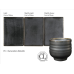 Saturation Metallic - 16oz Potters Choice Cone 5 Glaze Saturation Metallic - 16oz Potters Choice Cone 5 Glaze