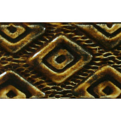 Textured Amber Brown - 16oz Potters Choice Cone 5 Glaze