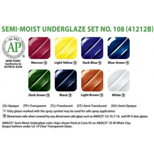 Smugs - Semi Moist Underglazes Smugs - Semi Moist Underglazes