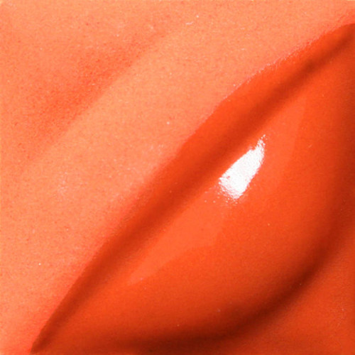 Flame Orange - 2oz Amaco Velvet Underglaze