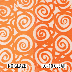 Bright Orange Velvet Ink