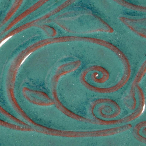 Turquoise - 16-oz Amaco Opalescent Glaze