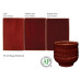 Deep Firebrick - 16oz Potters Choice Cone 5 Glaze Deep Firebrick - 16oz Potters Choice Cone 5 Glaze