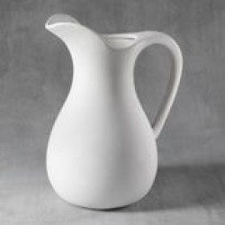 Ceramic Bisque Water Pitcher Ceramic Bisque Water Pitcher