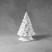 Ceramic Bisque Christmas Tree - 7 inch with base, lights and star Ceramic Bisque Christmas Tree - 7 inch with base, lights and star