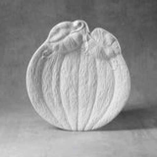 Ceramic Bisque Pumpkin Plate Ceramic Bisque Pumpkin Plate