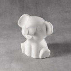 Ceramic Bisque Cute Elephant
