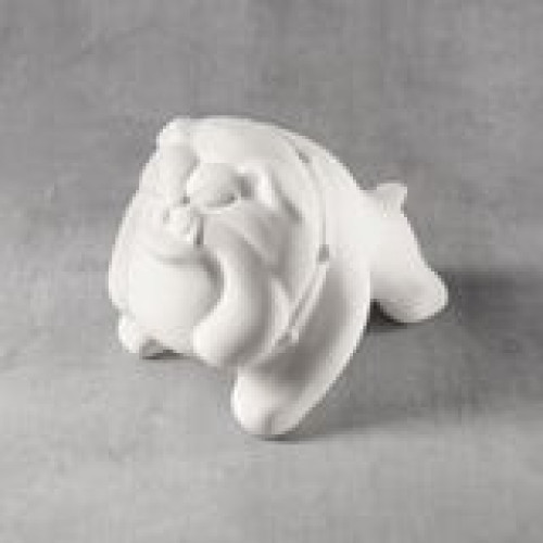 Ceramic Bisque Bulldog