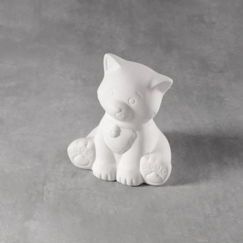 Ceramic Bisque Little Cat