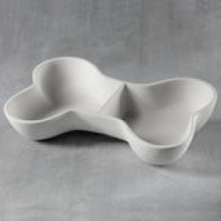Ceramic Bisque Pet Dish