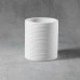 Ceramic Bisque Tin Can Heart Votive