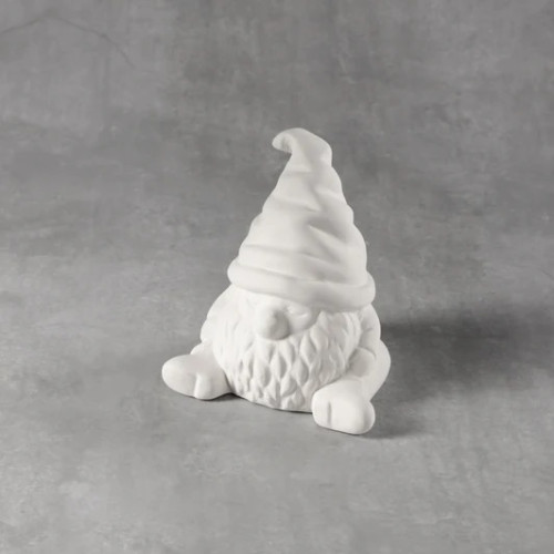 Ceramic Bisque Gnosey Gnome