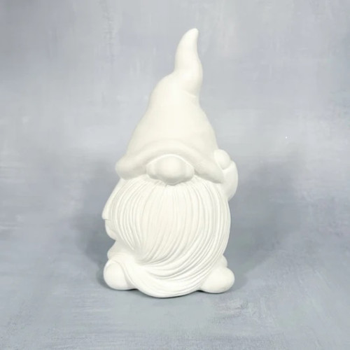 Ceramic Bisque Puddlewick Gnome