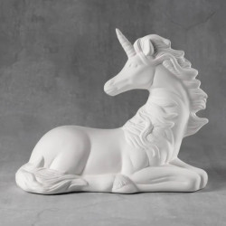 Ceramic Bisque Medium Unicorn