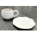 Ceramic Bisque Childs Tea Cup & Saucer