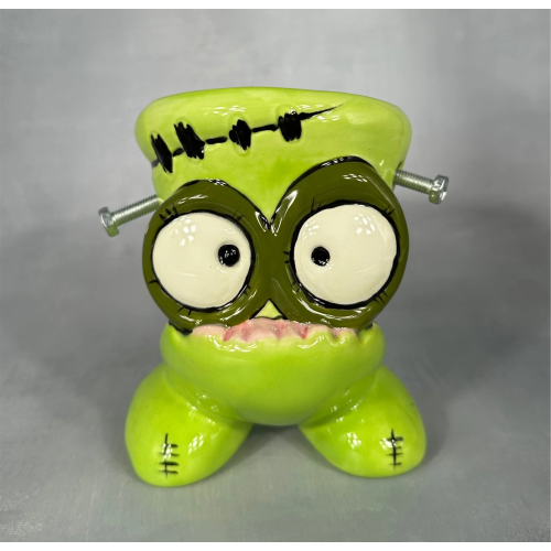 Ceramic Bisque Baby Frankie Planter Ceramic Bisque Baby Frankie Planter