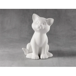 Ceramic Bisque Sitting Kitty Ceramic Bisque Sitting Kitty