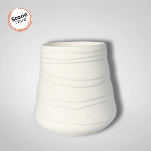 Stoneware Cascade Stemless Wine Glass Stoneware Cascade Stemless Wine Glass