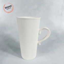 Stoneware Tall Latte Mug