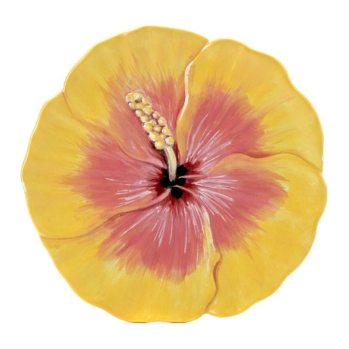 Hibiscus Plate