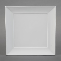 Ceramic Bisque Square Charger Ceramic Bisque Square Charger