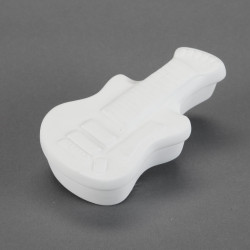 Ceramic Bisque Guitar Box Ceramic Bisque Guitar Box