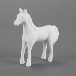 Ceramic Bisque Cute Standing Horse Ceramic Bisque Cute Standing Horse