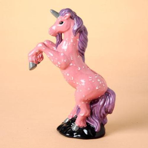 Ceramic Bisque Rearing Unicorn