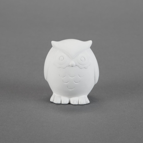 Ceramic Bisque Tiny Tot Hoot