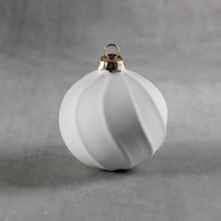 RIBBON STRIPED ORNAMENT RIBBON STRIPED ORNAMENT