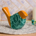 Ceramic Bisque Large Bird Silhouette