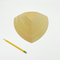 Spherical Square Pottery Form Stack (5 pack)