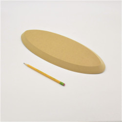 Oval 6 x 15 Pottery Form Oval 6 x 15 Pottery Form