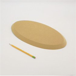 Oval 8 x 15 Pottery Form Oval 8 x 15 Pottery Form