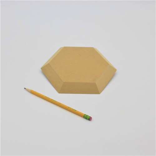 Hexagon 6.5 inch Pottery Form
