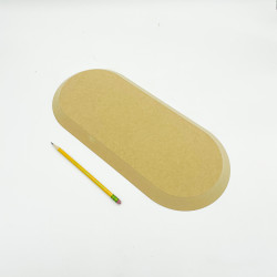 Rounded Rectangle 7.5 x 16.5 Pottery Form Rounded Rectangle 7.5 x 16.5 Pottery Form