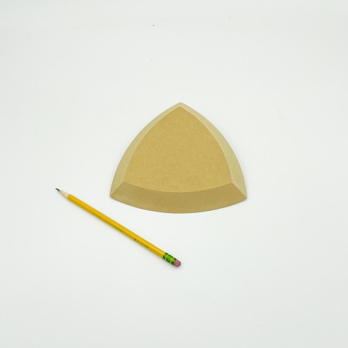 Spherical Triangle 6.5 inch Pottery Form Spherical Triangle 6.5 inch Pottery Form