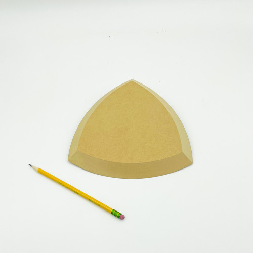 Spherical Triangle 8 inch Pottery Form Spherical Triangle 8 inch Pottery Form
