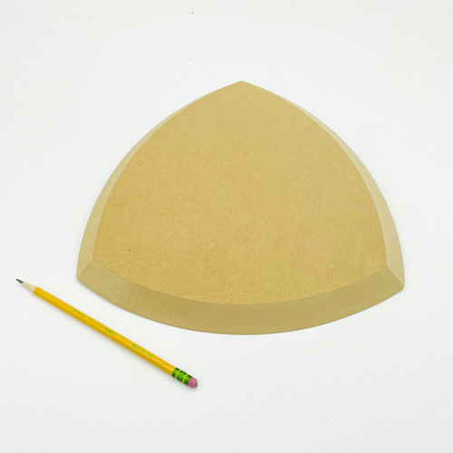 Spherical Triangle 11 inch Pottery Form Spherical Triangle 11 inch Pottery Form