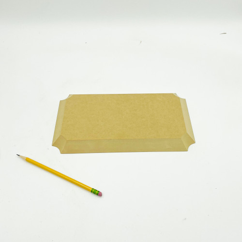 Plaque Rectangle 6.5 x 11.5 inch Pottery Form Plaque Rectangle 6.5 x 11.5 inch Pottery Form