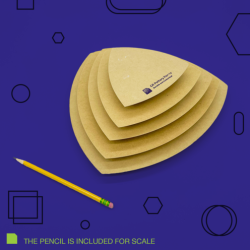 Spherical Triangle Pottery Form Stack (5 Pack)
