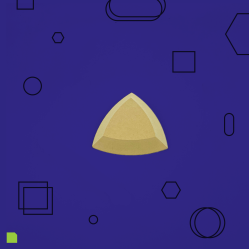 Spherical Triangle 3.5 inch Spherical Triangle 3.5 inch