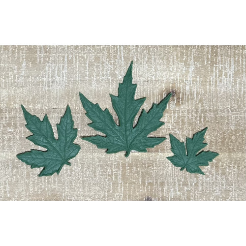 Small Grape Ruber Leaf Form (Set of 3) Small Grape Ruber Leaf Form (Set of 3)