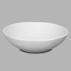 Ceramic Bisque Casualware Serving Bowl Ceramic Bisque Casualware Serving Bowl
