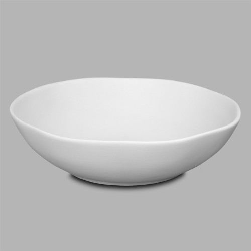 Ceramic Bisque Casualware Serving Bowl Ceramic Bisque Casualware Serving Bowl