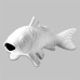 Ceramic Bisque Koi Fish Ceramic Bisque Koi Fish