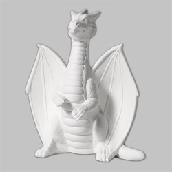 Ceramic Bisque Dragon Bank Ceramic Bisque Dragon Bank