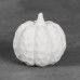 Ceramic Bisque Round Hammered Pumpkin