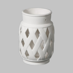 Ceramic Bisque Lattice Lantern Ceramic Bisque Lattice Lantern