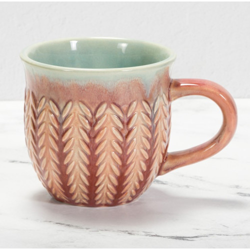 Ceramic Bisque Stitched Mug